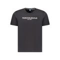 Black Cotton Men's T-Shirt