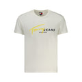White Cotton Men's T-Shirt