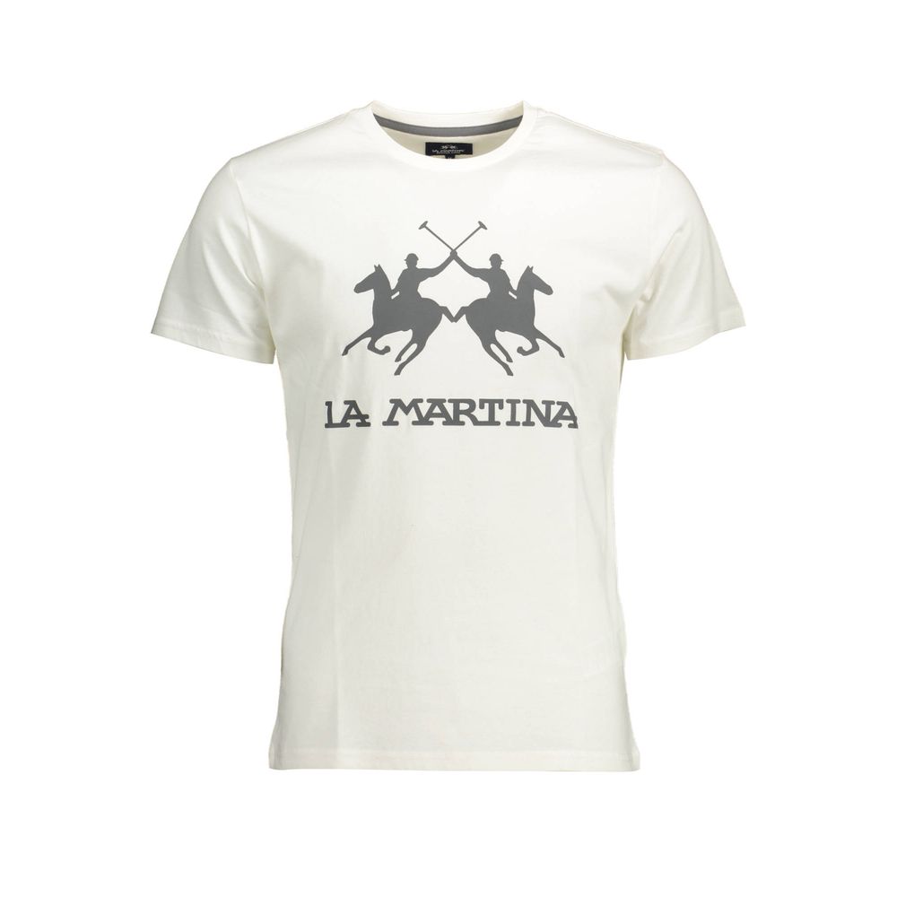 Bianco Cotton Men T-Shirt