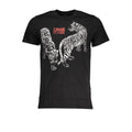 Black Cotton Men T-Shirt