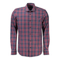 Blue Cotton Men's Shirt