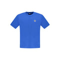 Blue Cotton Men's T-Shirt