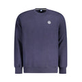 Navy Cotton Men Sweatshirt