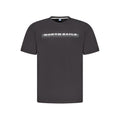 Black Cotton Men's T-Shirt
