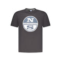 Black Cotton Men's T-Shirt