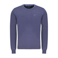 Blue Cotton Men's Sweater