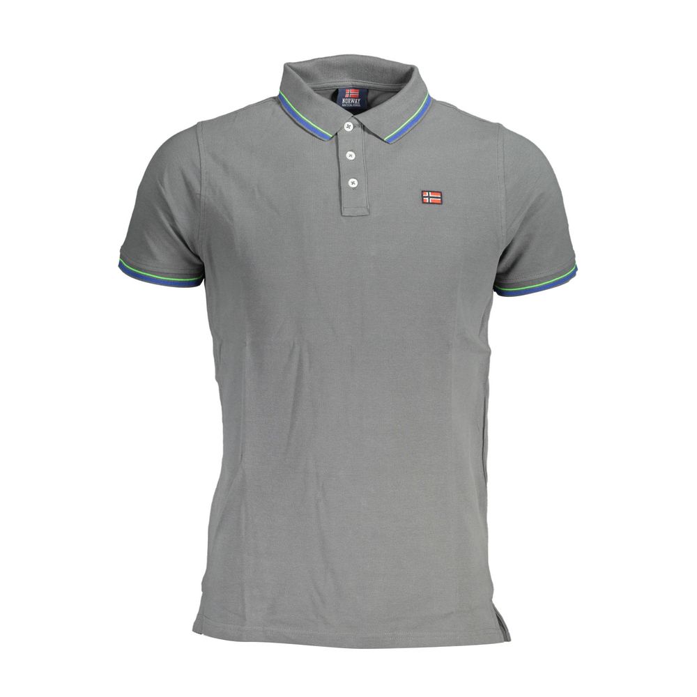 Grigio Cotton Men Polo