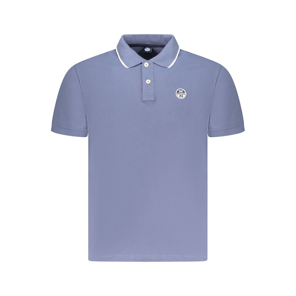 Blu Cotton Men Polo