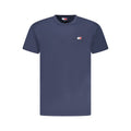 Blue Cotton Men's T-Shirt
