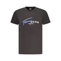 Black Cotton Men's T-Shirt