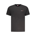 Black Cotton Men's T-Shirt