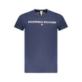 Blu Cotton Men T-Shirt