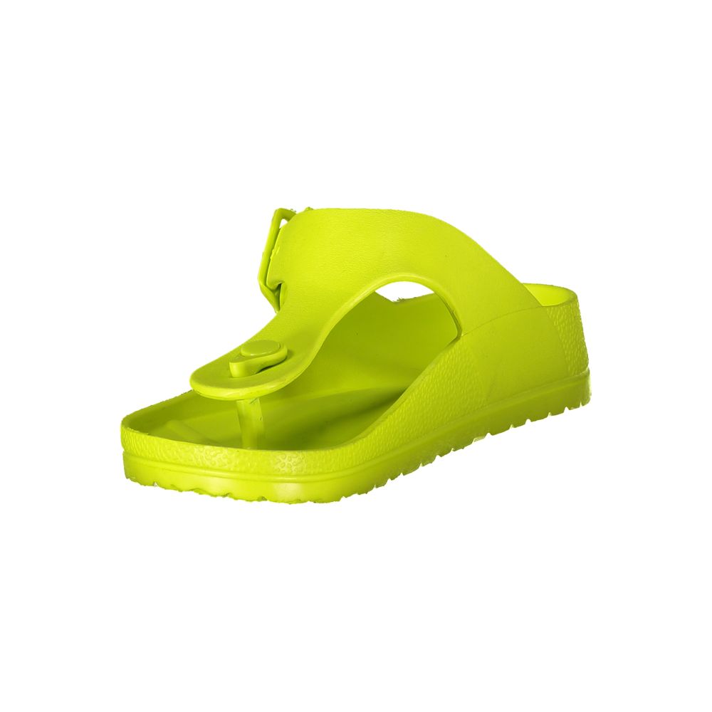 Giallo Plastica Women Ciabatta