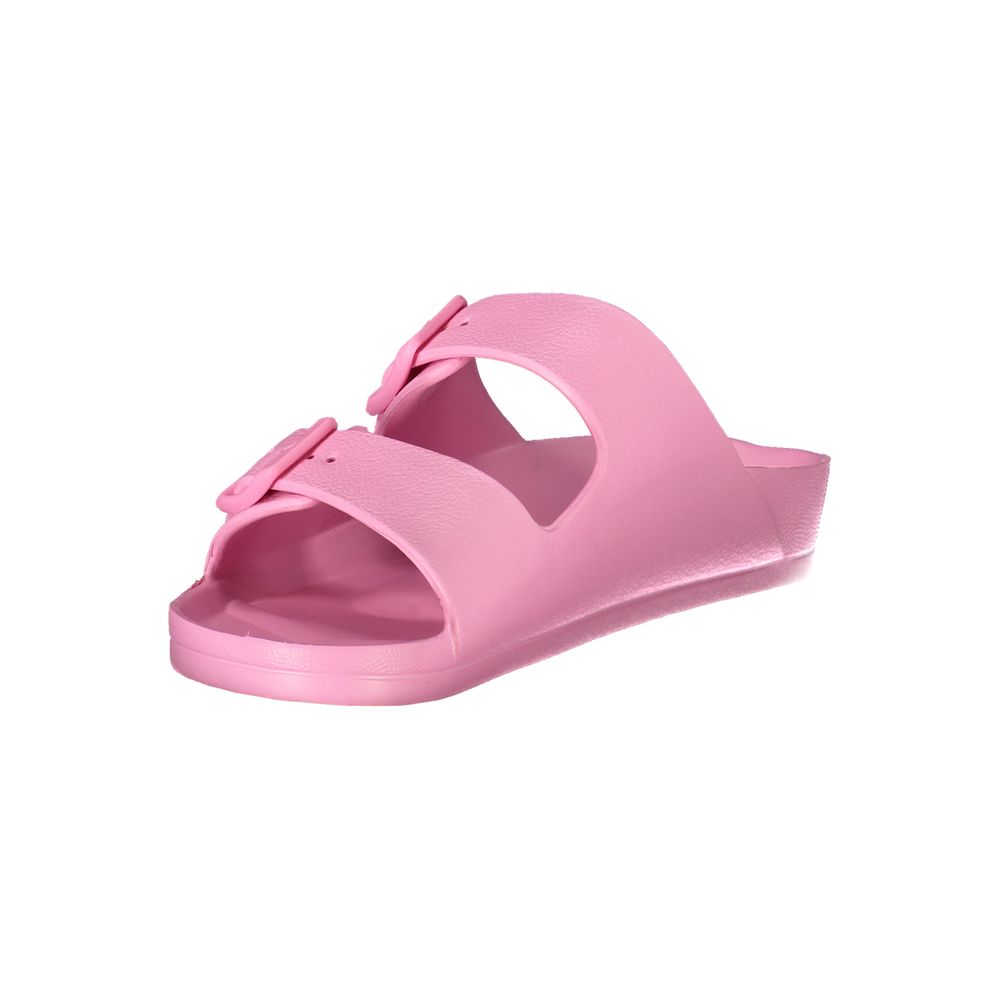 Rosa Plastica Donna Ciabatta