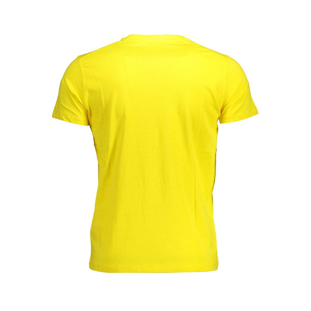 Yellow Cotton Men's T-Shirt