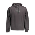 Black Cotton Men's Hoodie