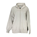 Grigio Recycled Cotton Donna Felpa