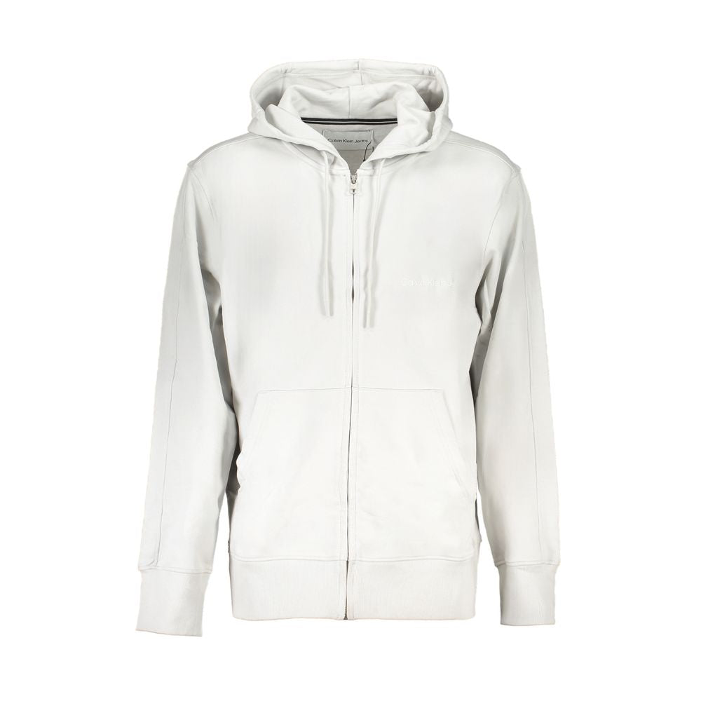 Grigio Cotton Men Sweatshirt
