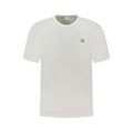 White Cotton Men T-Shirt