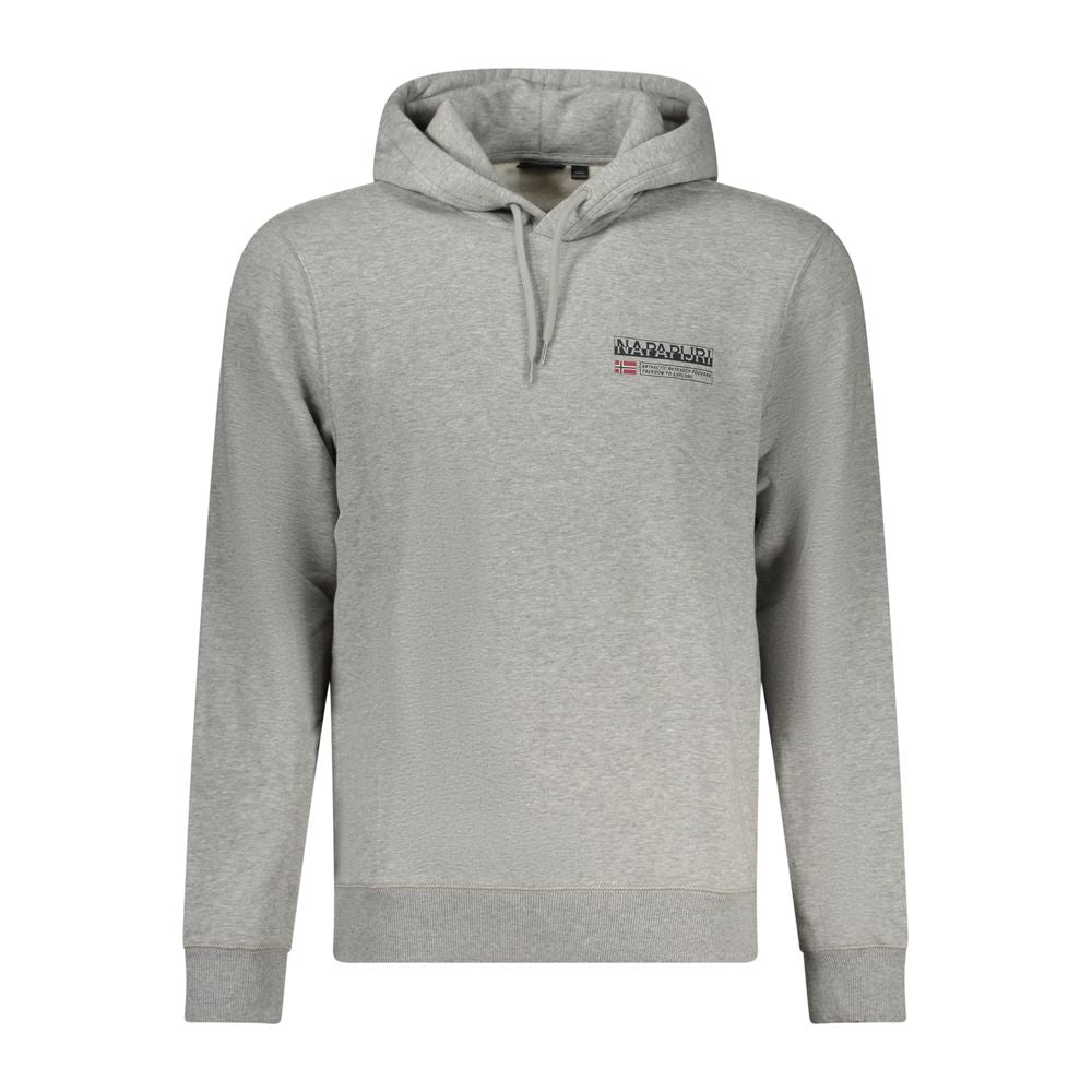 Gray Cotton Men Sweater