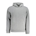 Grigio Polyester Men's Hoodie