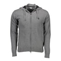 Gray Cotton Men's Sweater