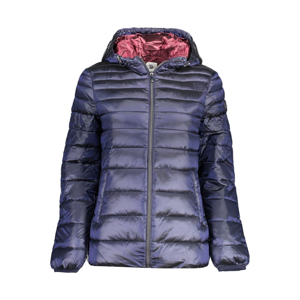 Blue Nylon Womens Jacket