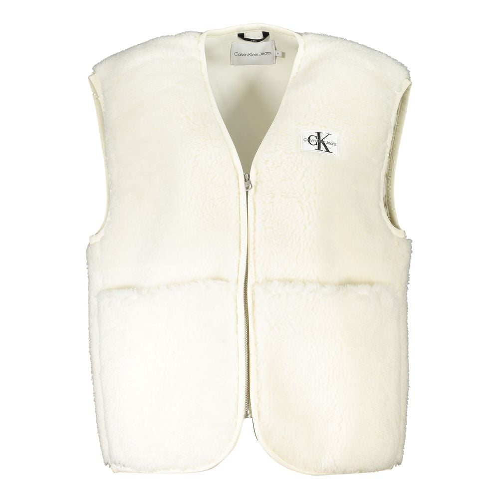 Bianco Polyester Women's Vest