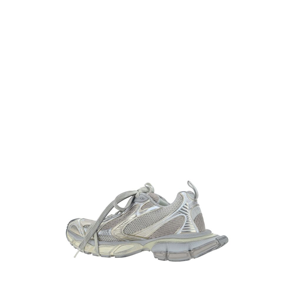 Gray Polyethylene Chunky Sneakers
