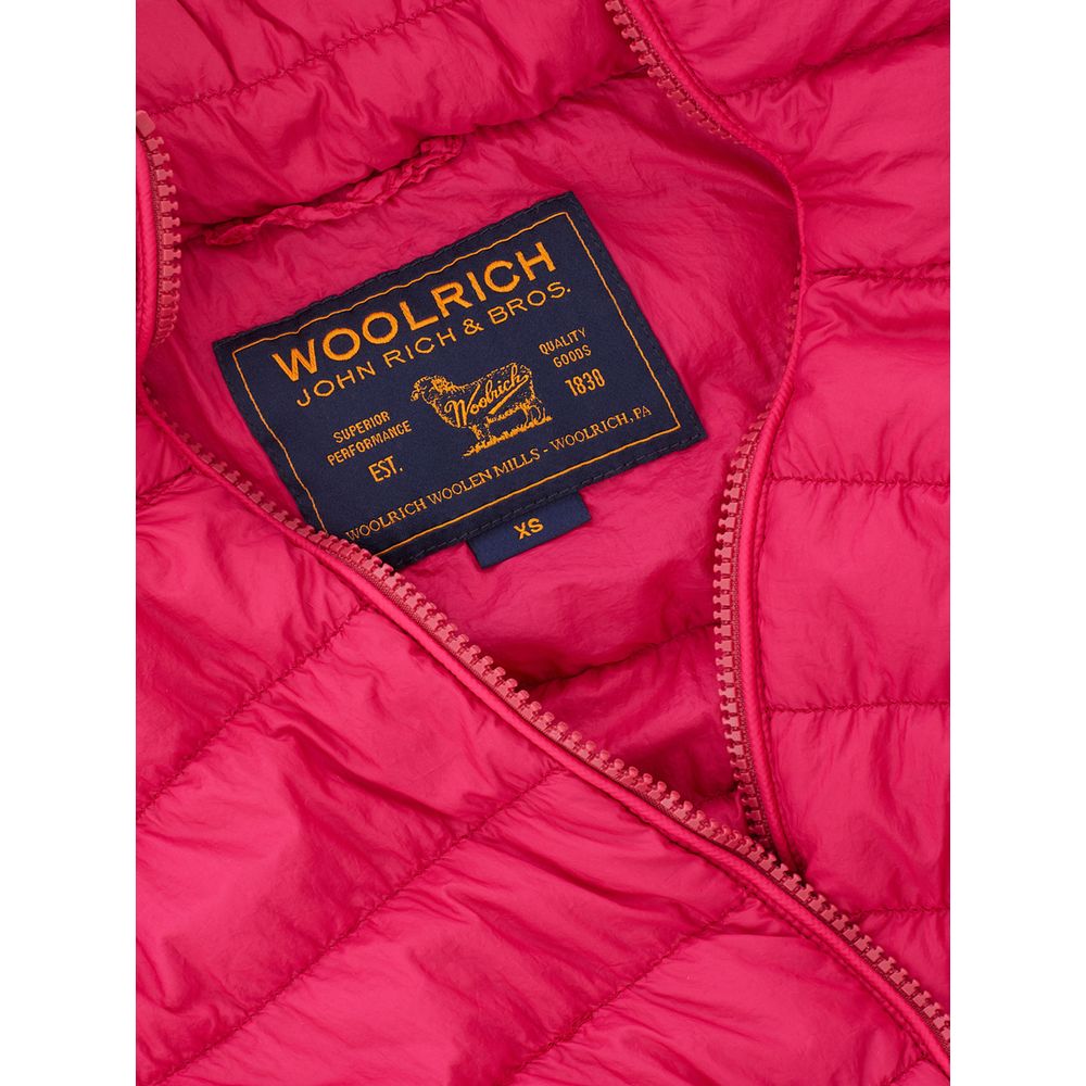 Fuchsia Polyamide Bomber