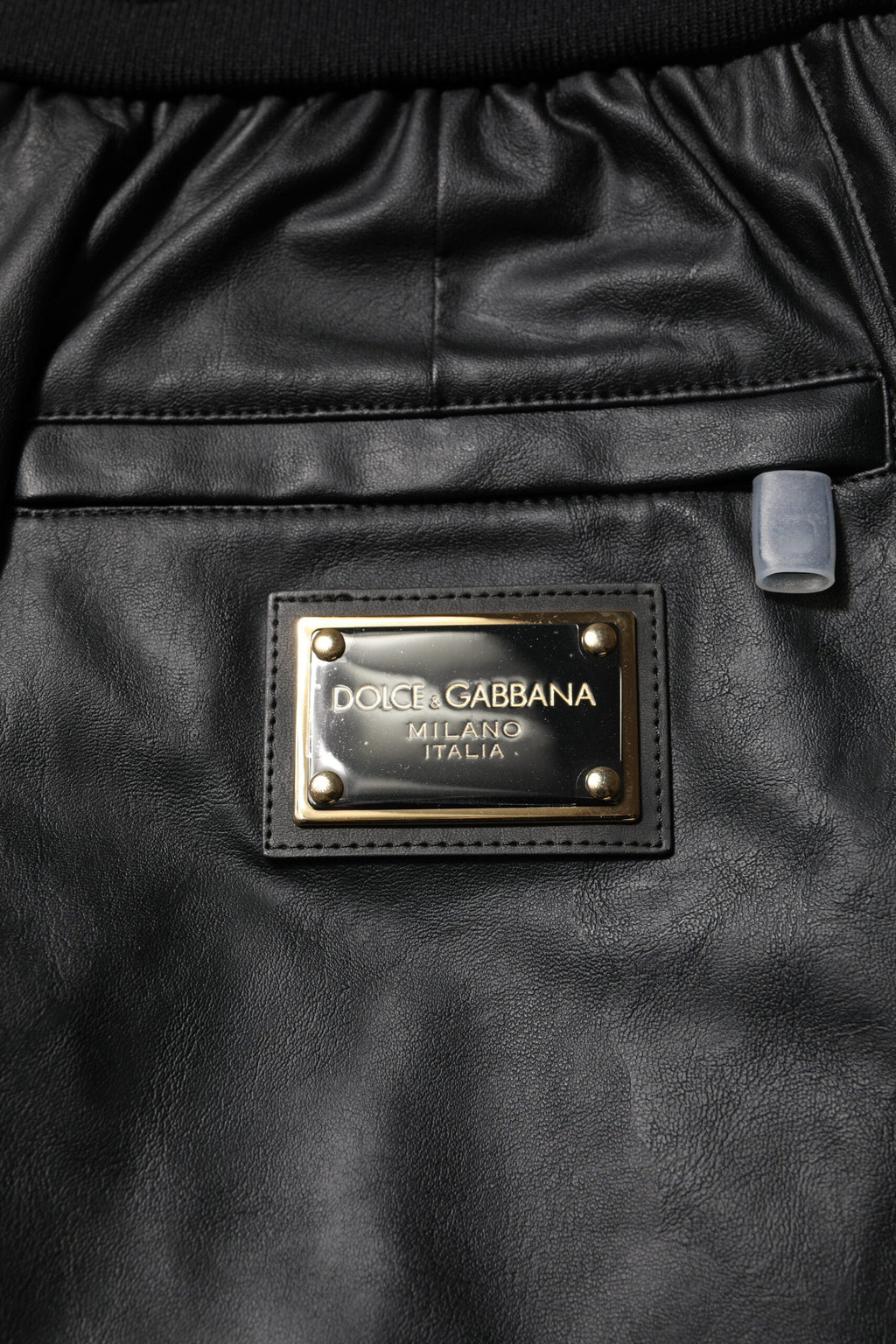 Dolce & Gabbana Black Cotton Cargo Men Jogger Pants