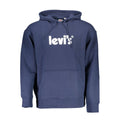 Blue Cotton Men Sweatshirt