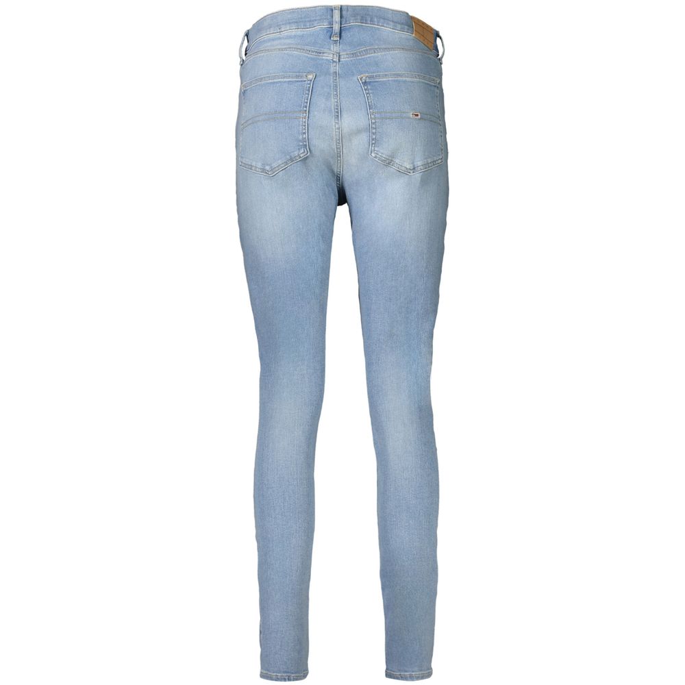 Azzurro Cotton Women Jeans