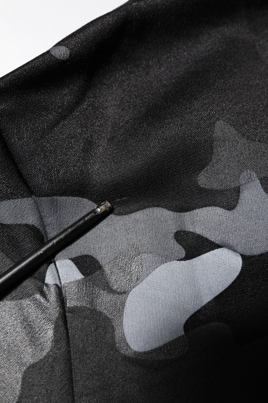 Black Camouflage Pullover Sweatshirt Sweater