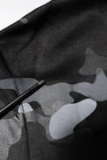 Black Camouflage Pullover Sweatshirt Sweater