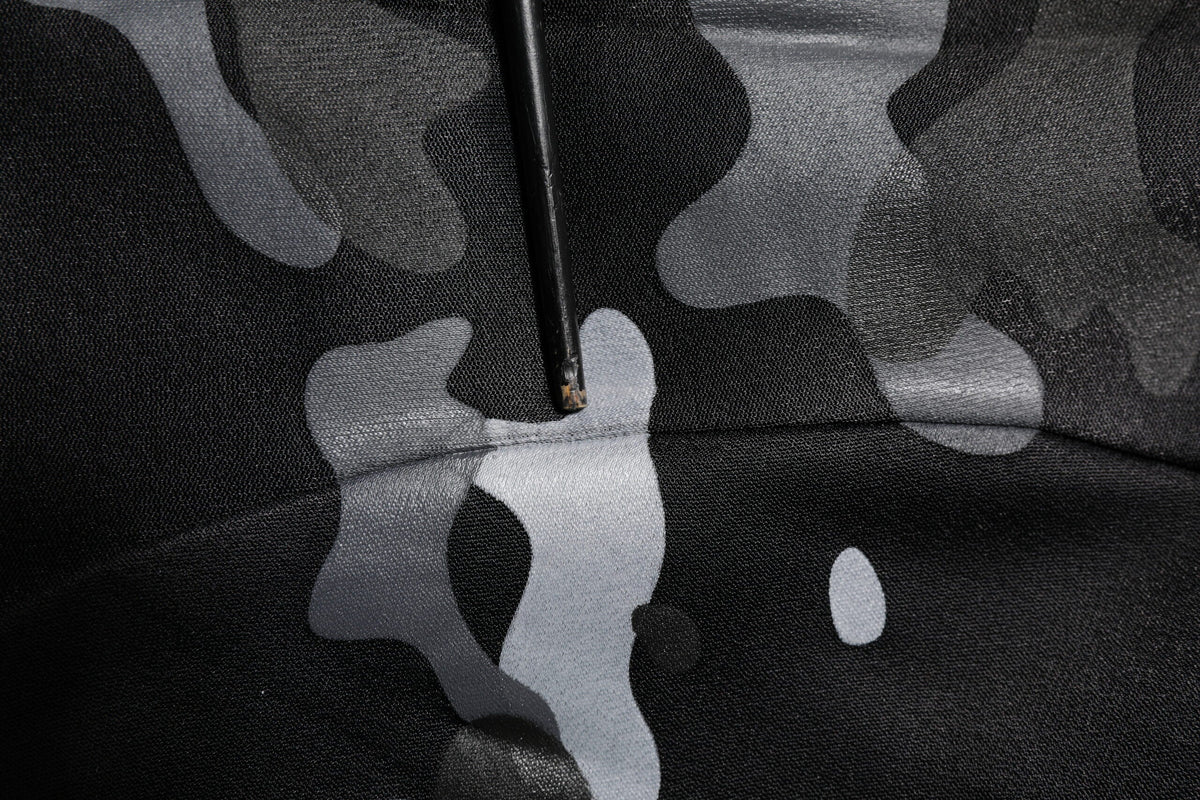 Dolce & Gabbana Black Camouflage Pullover Sweatshirt Sweater