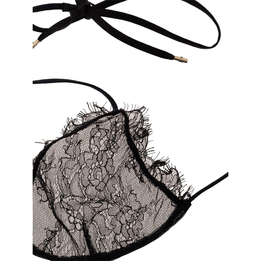Black Polyamide Bra