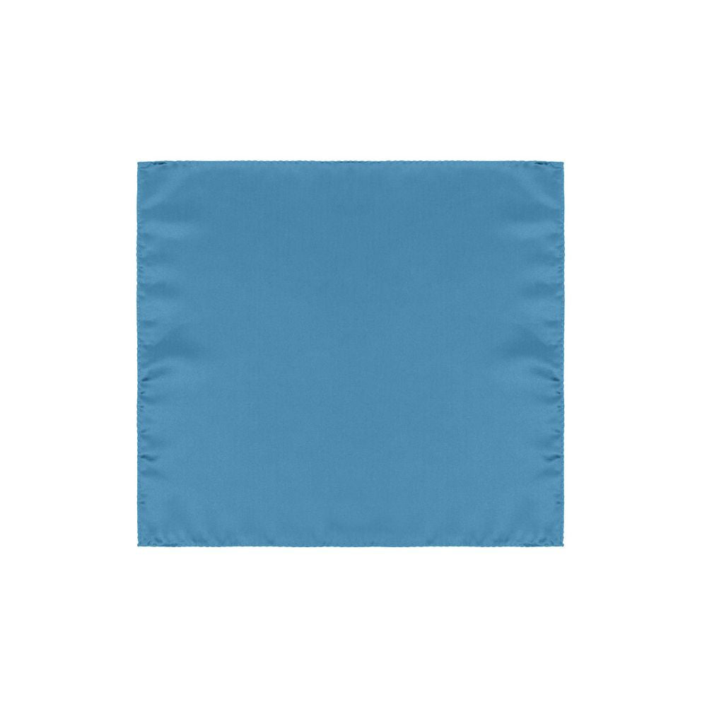 Dolce & Gabbana Light Blue Silk Pocket Square