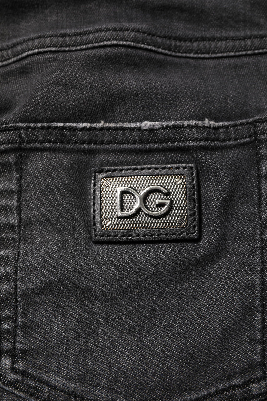Black Cotton Low Waist Skinny Denim Jeans