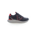 Blue Polyester Men's Sneaker
