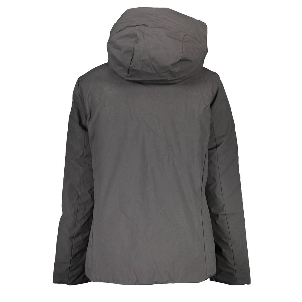 Black Polyester Women's Jacket