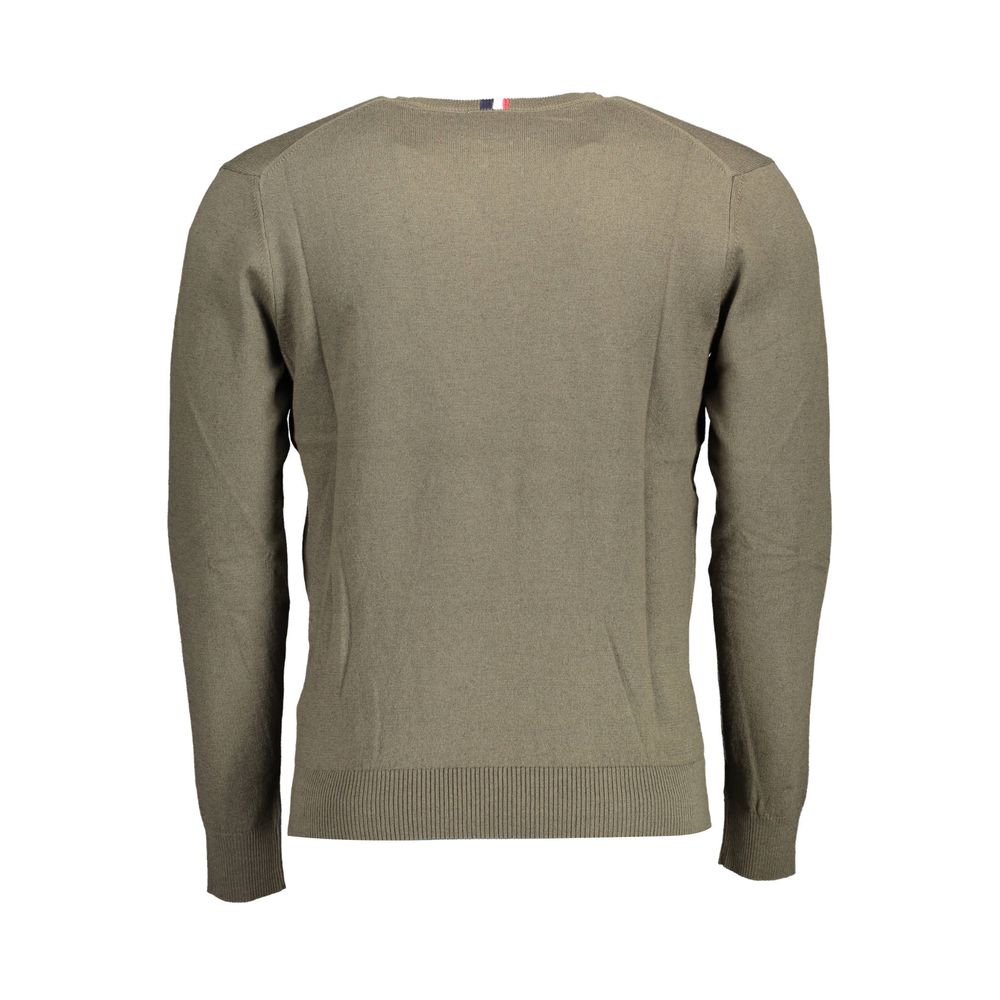 Green Cotton Men's Shirt