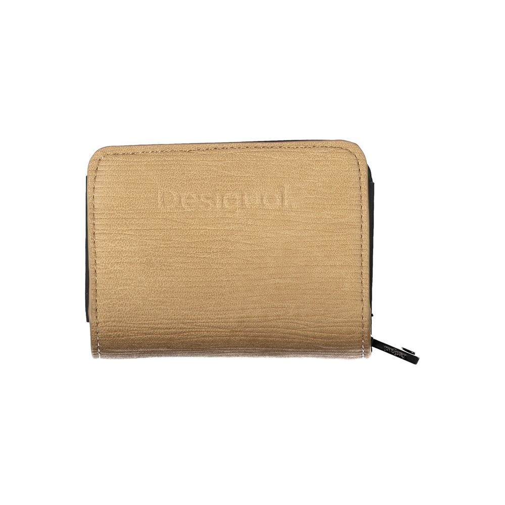 Desigual Marrone Poliuretano Woman Wallet