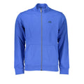 Blue Cotton Men Sweatshirt
