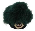 Green Fur DG Logo Embroidered Cloche Hat