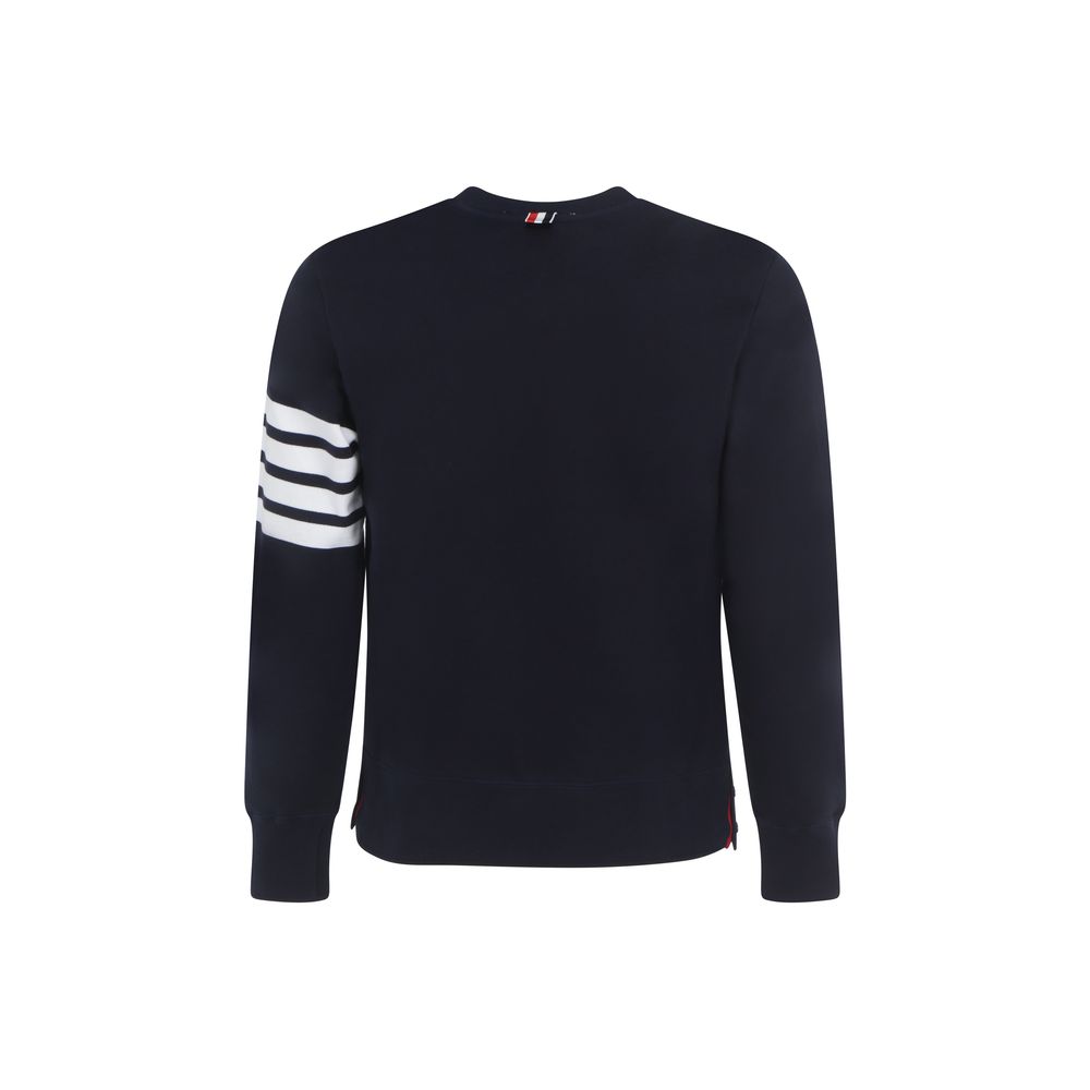 Blue Cotton Sweatshirt