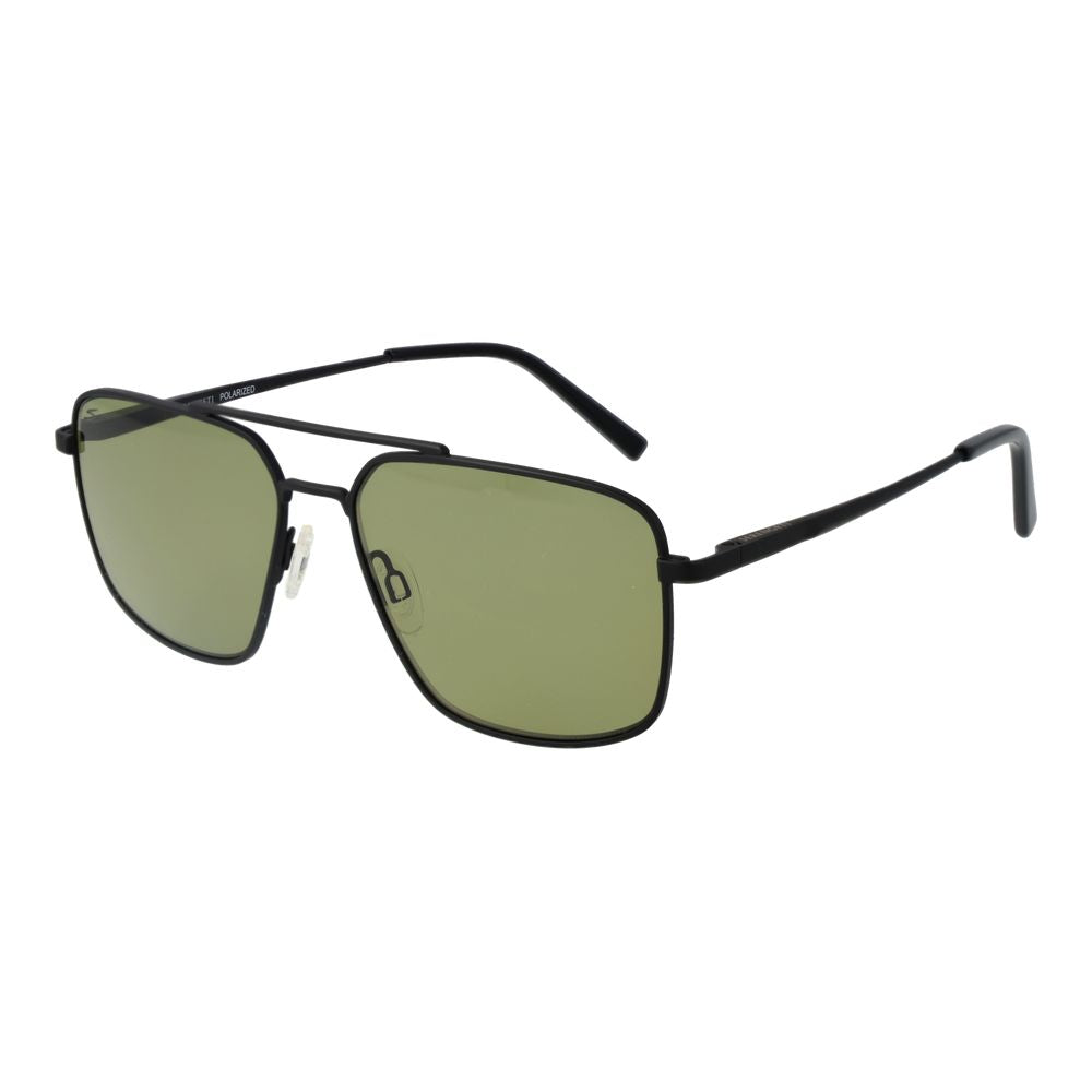 Serengeti Black Metal Sunglasses
