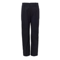 Navy Blue Cotton Casual Pants