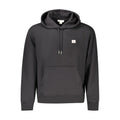 Black Cotton Men's Sweatshirt