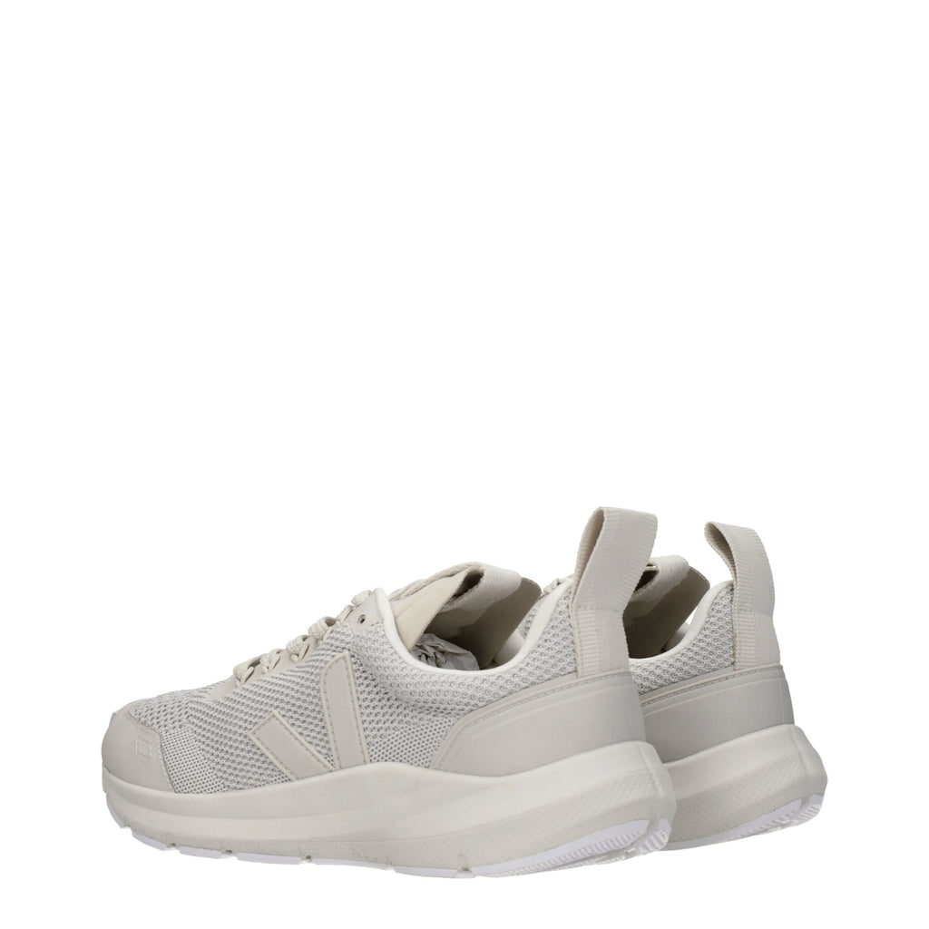 Gray Fabric Athletic Sneakers